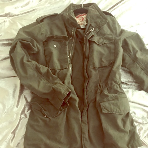 true religion army jacket
